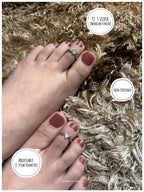 Black Fan Crystal Silver 925 Adjustable Trendy Toe Ring For Women