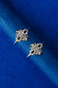 Crystal Petal Bow Silver 925 Adjustable Trendy Toe Ring For Women