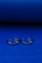 Crescent Star Silver 925 Adjustable Trendy Toe Ring For Women