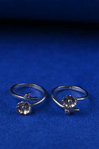 Daisy Curve Silver 925 Adjustable Trendy Toe Ring For Women