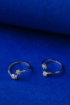 Starlit Frost Silver 925 Adjustable Trendy Toe Ring For Women