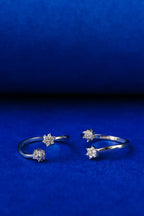 Starlit Frost Silver 925 Adjustable Trendy Toe Ring For Women