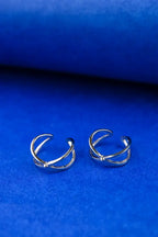 X-Band Silver 925 Adjustable Trendy Toe Ring For Women