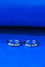 Silver Ridge Silver 925 Adjustable Trendy Toe Ring For Women