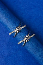 Crystal Star Silver 925 Adjustable Trendy Toe Ring For Women