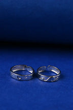 Whisper Vine Silver 925 Simple Adjustable Trendy Toe Ring For Women