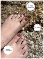 Shell Charm Silver 925 Adjustable Trendy Toe Ring For Women