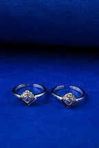 Elegant Square Silver 925 Adjustable Trendy Toe Ring For Women