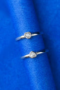 Crystal Heart Silver 925 Adjustable Trendy Toe Ring For Women