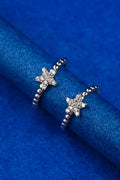 Beaded Star Silver 925 Adjustable Trendy Toe Ring For Women